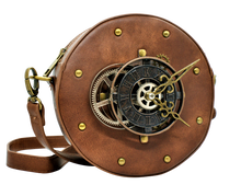 Ladda upp bild till gallerivisning, Steampunk handväska - Rund