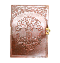 Ladda upp bild till gallerivisning, Handgjord läderbok- Asgård