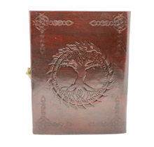 Ladda upp bild till gallerivisning, Handgjord läderbok- Drake