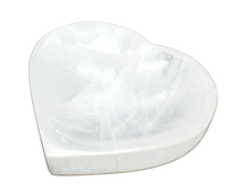 Ladda upp bild till gallerivisning, Kristall Selenit Hjärtskål