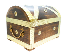 Ladda upp bild till gallerivisning, Kista med gulddetaljer -Stor