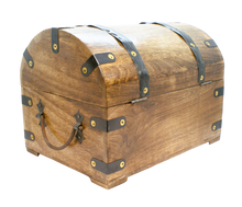 Ladda upp bild till gallerivisning, Kista med svarta detaljer -Stor