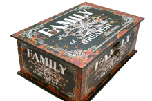 Ladda upp bild till gallerivisning, Kista med budskap -Stor svart