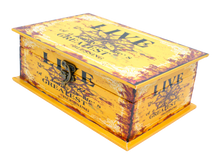 Ladda upp bild till gallerivisning, Kista med budskap -mindre Gul