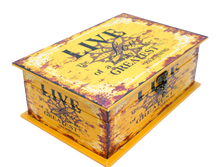Ladda upp bild till gallerivisning, Kista med budskap -mindre Gul