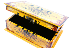 Ladda upp bild till gallerivisning, Kista med budskap -mindre Gul