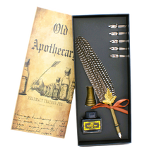 Ladda upp bild till gallerivisning, Fjäderpenna / Kalligrafipenna -Old Apothecary
