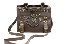 Ladda upp bild till gallerivisning, Steampunk handväska med handtag