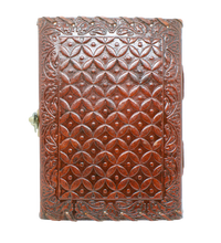 Ladda upp bild till gallerivisning, Handgjord läderbok - Drake