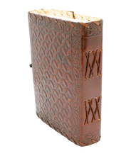 Ladda upp bild till gallerivisning, Handgjord läderbok - Drake