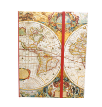 Ladda upp bild till gallerivisning, Skrivbok - Världskarta