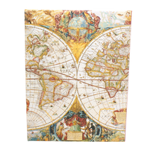 Ladda upp bild till gallerivisning, Skrivbok - Världskarta