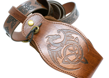 Ladda upp bild till gallerivisning, Bältesväska med Bälte - Brun, Drake
