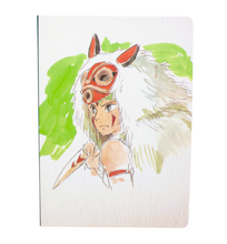 Ladda upp bild till gallerivisning, Skrivbok - Prinsessan Mononoke