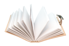 Ladda upp bild till gallerivisning, Handgjord läderbok med Livets Träd / Yggdrasil