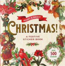 Ladda upp bild till gallerivisning, Merry &amp; Bright Christmas - Sticker Book
