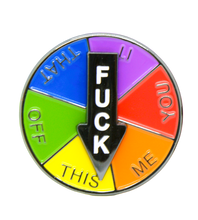 Ladda upp bild till gallerivisning, Pins "fuck"

