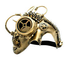 Ladda upp bild till gallerivisning, Steampunk guldmask
