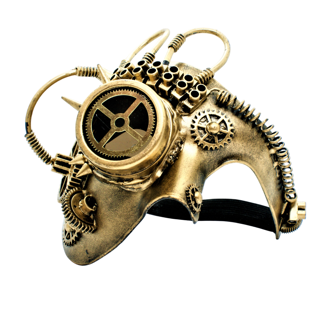 Steampunk guldmask