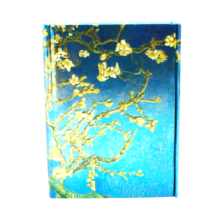 Liten skrivbok - Mandel blom