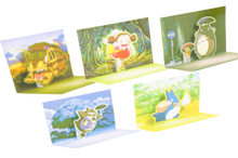Ladda upp bild till gallerivisning, Pop-Up Notecards med kuvert -My Neighbor Totoro
