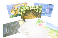 Ladda upp bild till gallerivisning, Pop-Up Notecards med kuvert -My Neighbor Totoro
