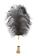 Ladda upp bild till gallerivisning, Fjäderpenna -Svart -Kulspets
