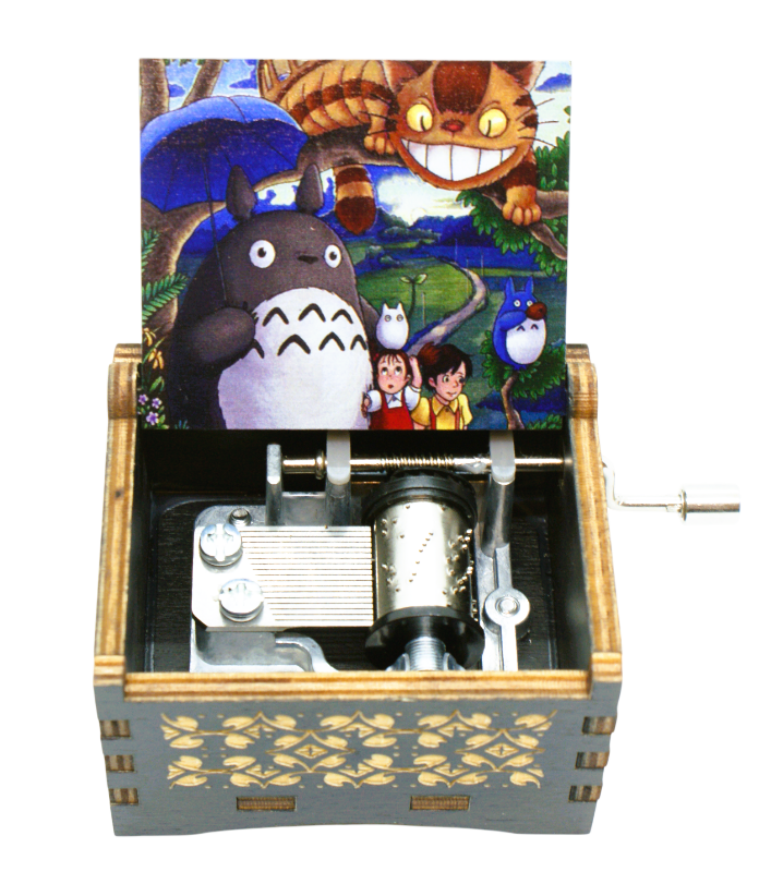 Speldosa Totoro och Kattbussen