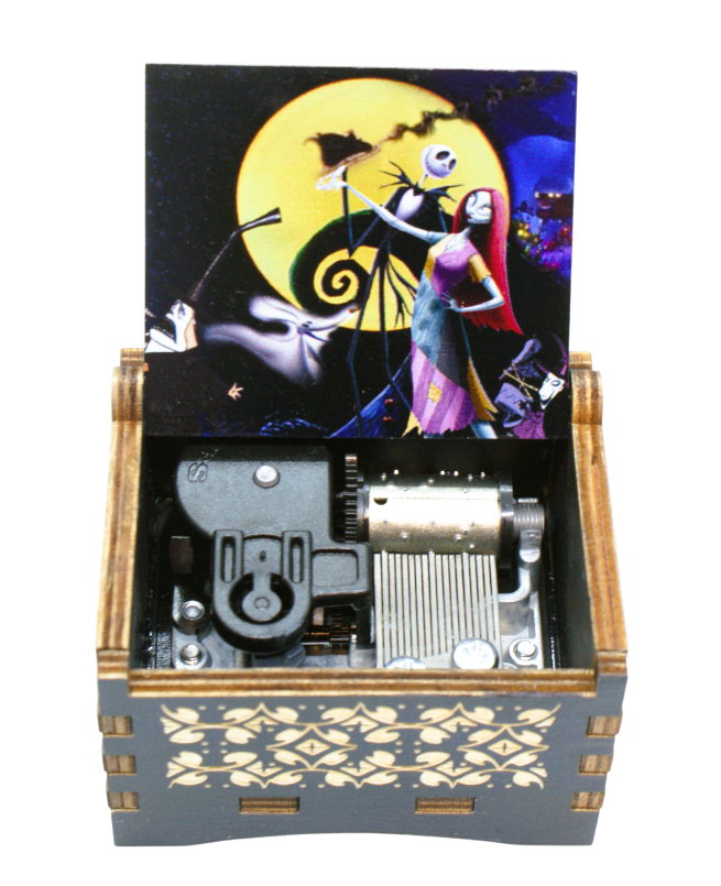 Speldosa The Nightmare before Christmas - svart