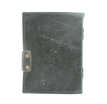 Ladda upp bild till gallerivisning, Handgjord Läderbok - Book of Spells - Svart
