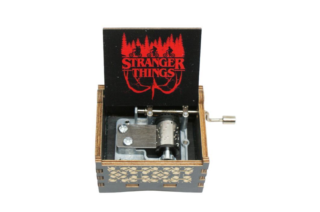 Speldosa Stranger Things - svart