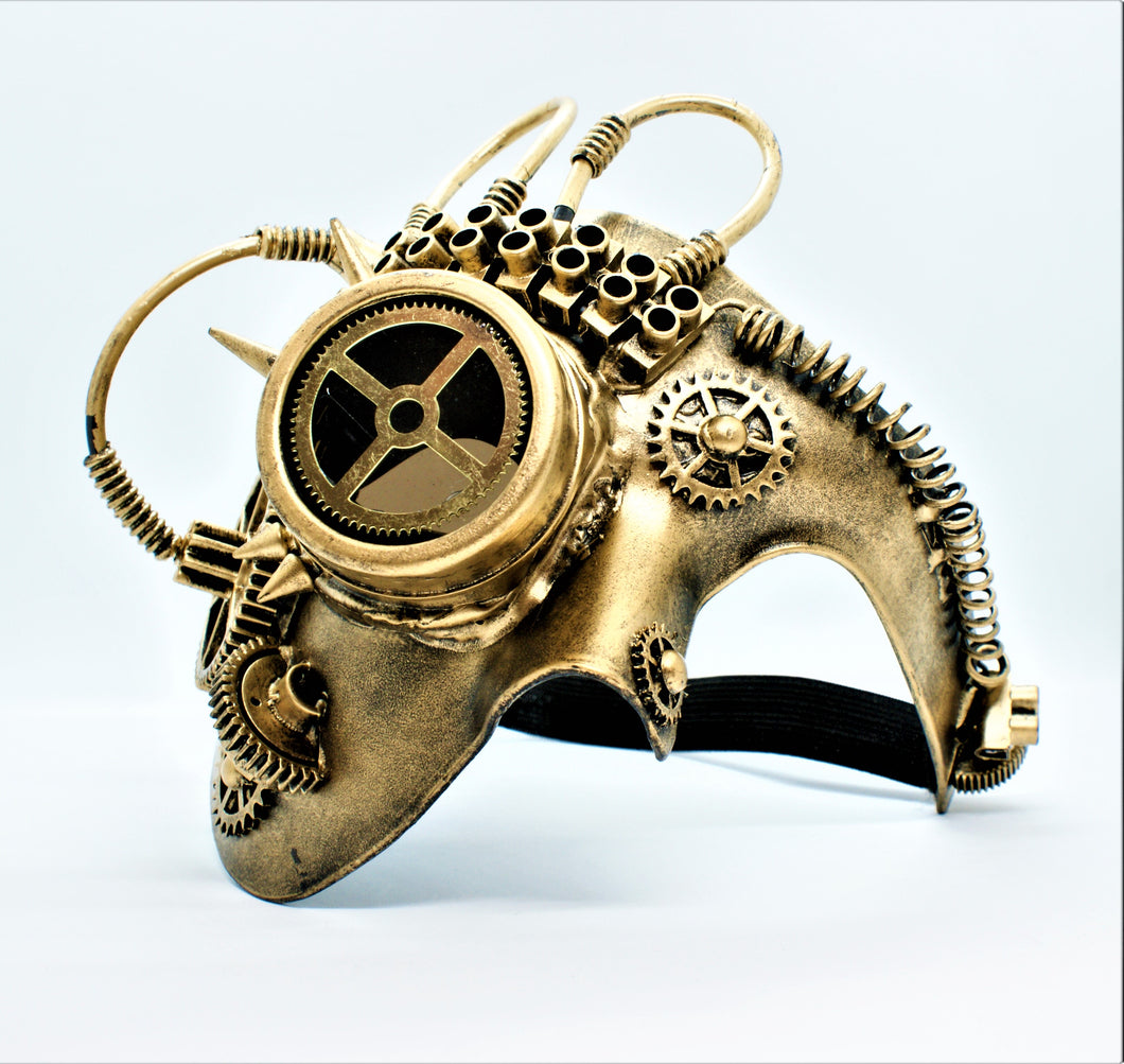 Steampunk guldmask