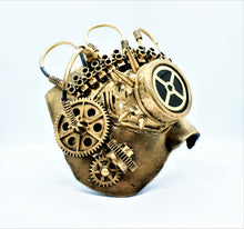 Ladda upp bild till gallerivisning, Steampunk guldmask
