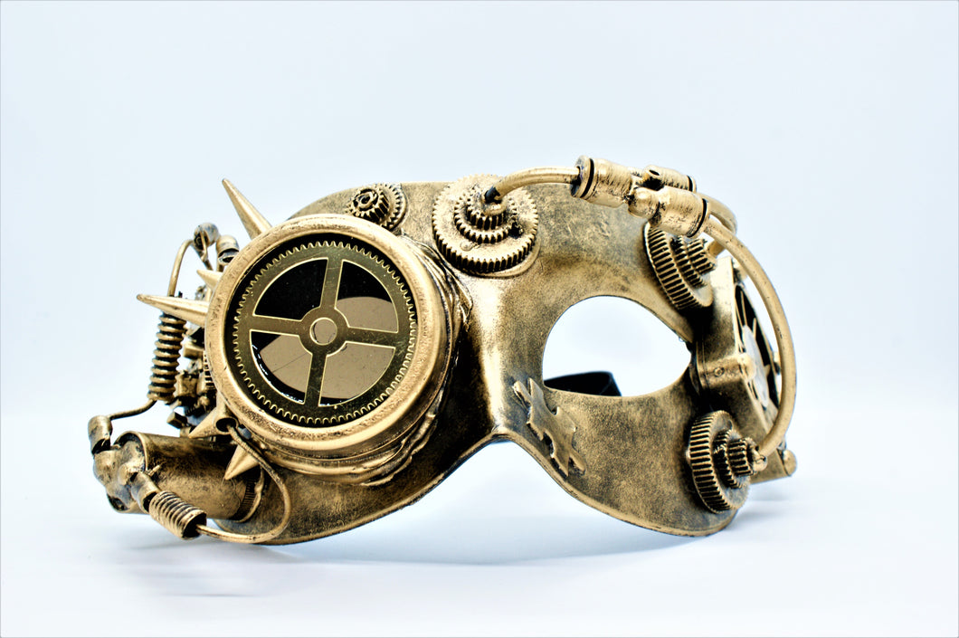 Steampunk guldmask