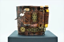 Ladda upp bild till gallerivisning, Steampunk armband med 3 vialer
