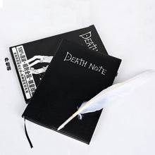 Ladda upp bild till gallerivisning, Death Note bok med fjäderpenna
