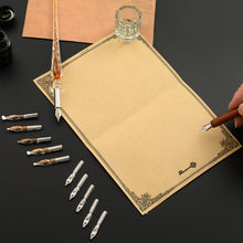 Ladda upp bild till gallerivisning, Box med glaspenna &amp; kalligrafipenna
